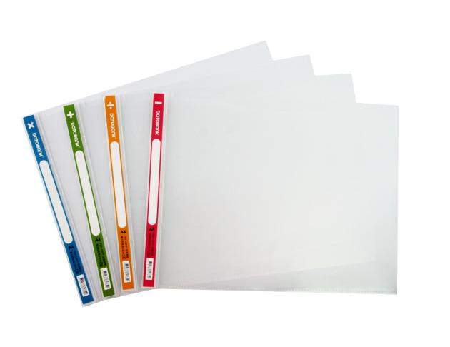 A4 附背條橫式U型文件夾12入-混色 (TS01-U317) 1