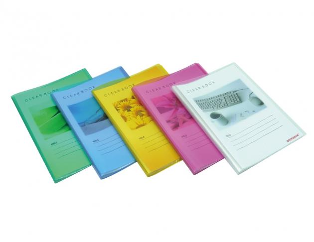 A4 高透明亮面20頁輕便資料簿 (TT-20) 1