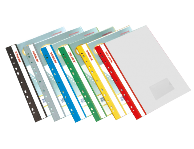 A4 標準型附名片袋11孔30頁輕便資料簿 (FX-11-30N-49) 1