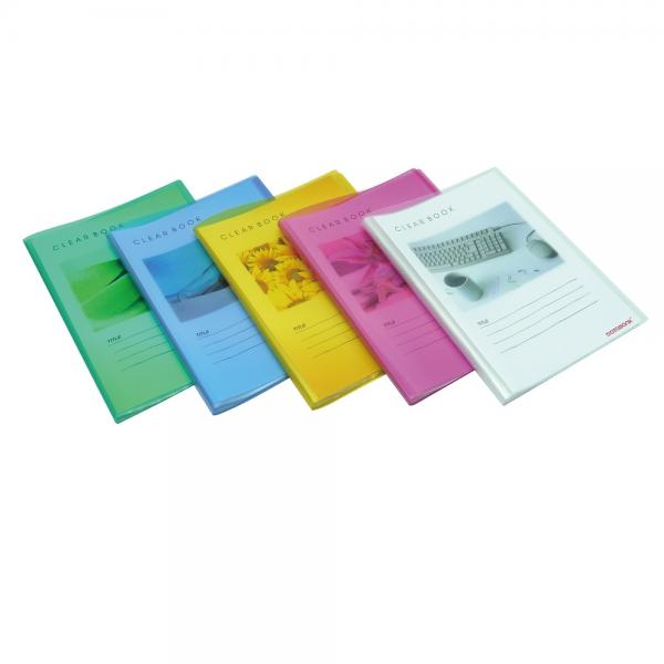 A4 高透明亮面20頁輕便資料簿 (TT-20)