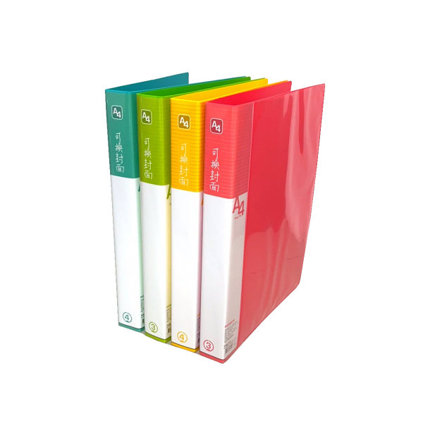 A4 新橫紋可換封面4孔夾 (V649-73)