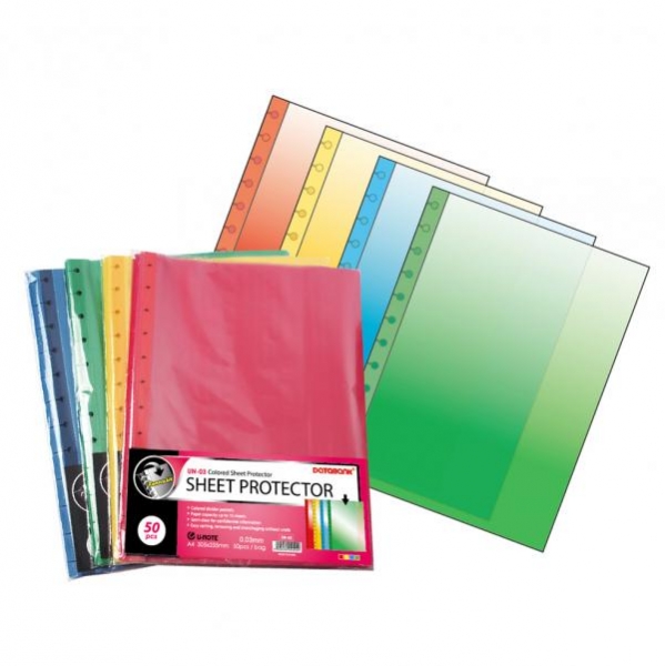 Colored Sheet Protector